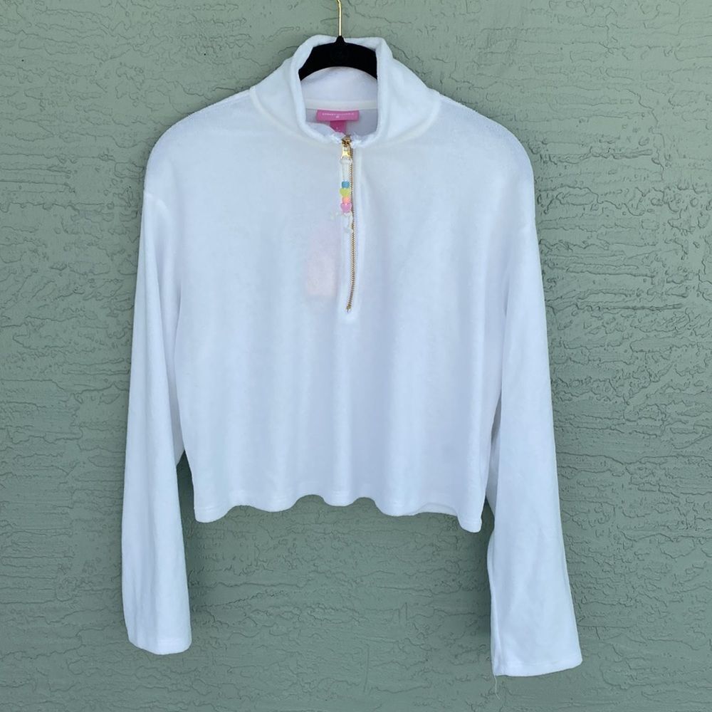 Stoney Clover Lane Target Half Zip NWT Sz S Sweatshirt